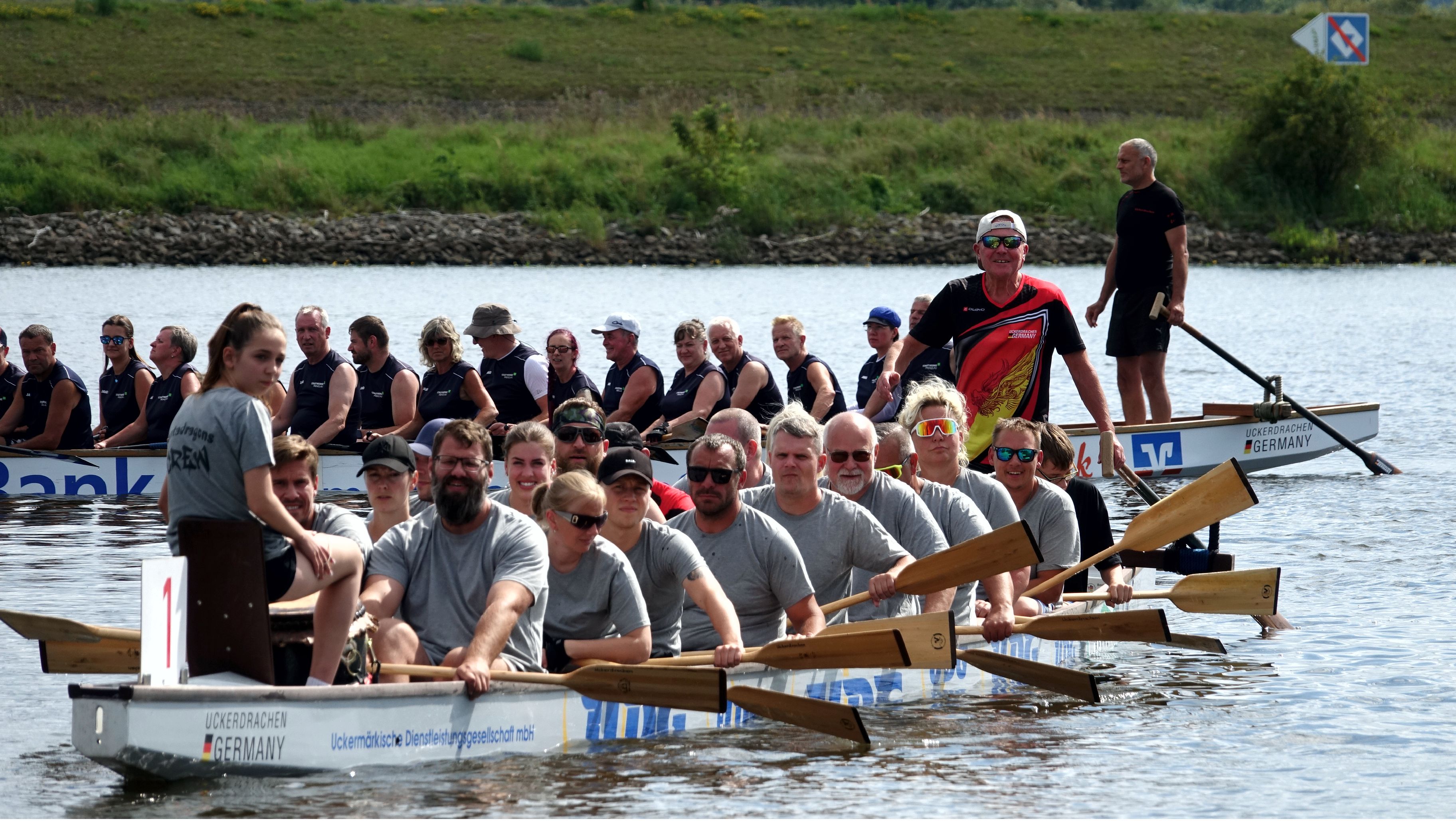 10. August  | Eindrücke vom 7. Drachenboot-Cup in Schwedt/Oder